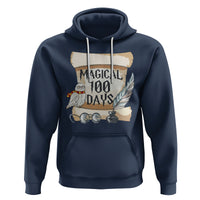 Magical 100 Days Of School Vintage Letter Magic Owl Hoodie - Wonder Print Shop