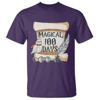 Magical 100 Days Of School Vintage Letter Magic Owl T Shirt - Wonder Print Shop