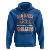 100th Day Of School Hoodie 100 Days Watching My Student Grow Teacher - Wonder Print Shop