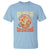 100th Day Of School Teacher T Shirt 100 Days Of Growing Retro Groovy Mushroom