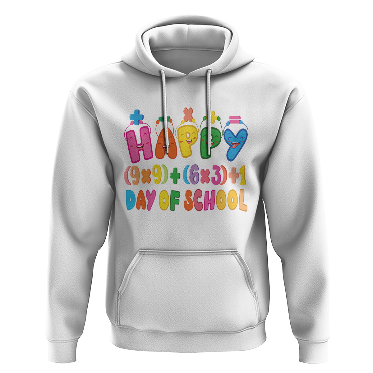 Math Formula 100 Days Of School Funny Math Teacher Hoodie - Wonder Print Shop