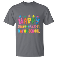Math Formula 100 Days Of School Funny Math Teacher T Shirt - Wonder Print Shop