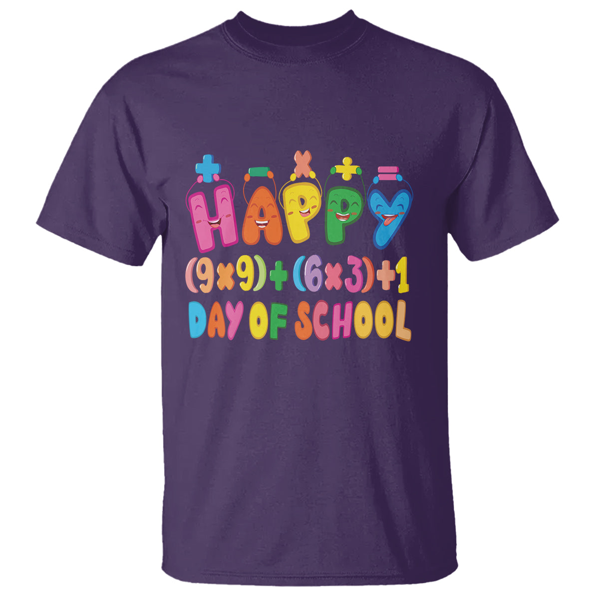 Math Formula 100 Days Of School Funny Math Teacher T Shirt - Wonder Print Shop
