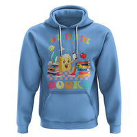100th Day Of School Hoodie 100 Days In The Books Reading Bookworm - Wonder Print Shop