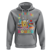 100th Day Of School Hoodie 100 Days In The Books Reading Bookworm - Wonder Print Shop