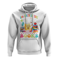 100th Day Of School Hoodie 100 Days In The Books Reading Bookworm - Wonder Print Shop