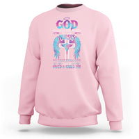 Nurse Sweatshirt God So Loved The World He Made Nurses So That Everyone Could Be Loved And Cares For - Wonder Print Shop