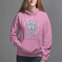 Nurse Hoodie I Love The Person I've Become Because I Fought To Become Her - Wonder Print Shop
