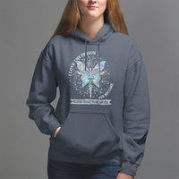 Nurse Hoodie I Love The Person I've Become Because I Fought To Become Her - Wonder Print Shop