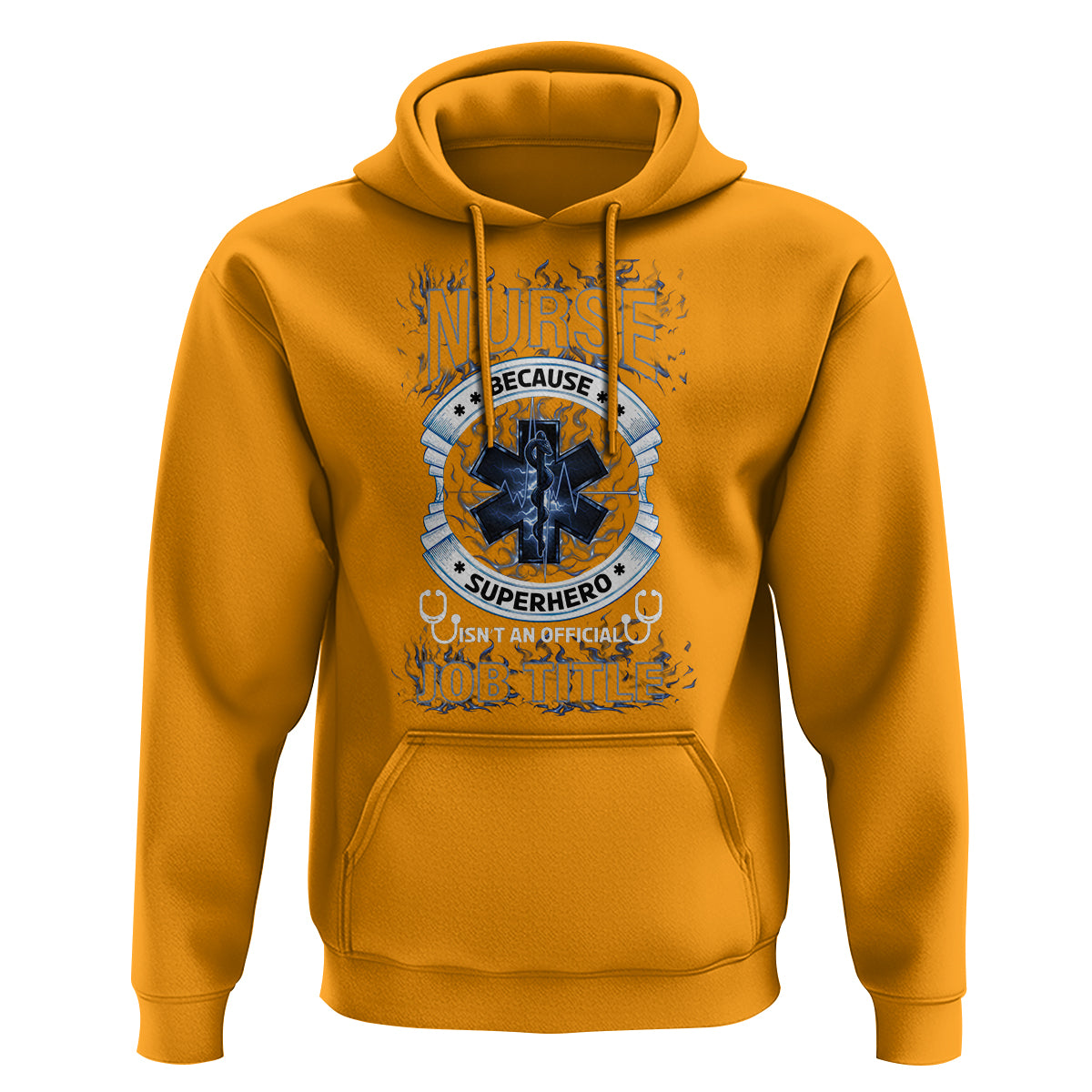 Nurse Hoodie Because Superhero Isn't An Official Job Title - Wonder Print Shop