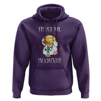 Funny Duck Doctor Hoodie Trust Me I'm A Ducktor - Wonder Print Shop
