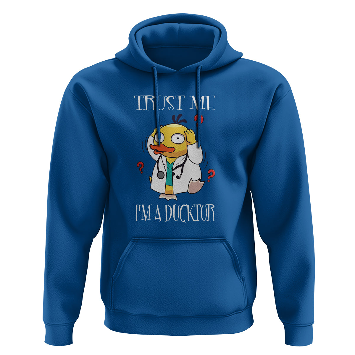 Funny Duck Doctor Hoodie Trust Me I'm A Ducktor - Wonder Print Shop