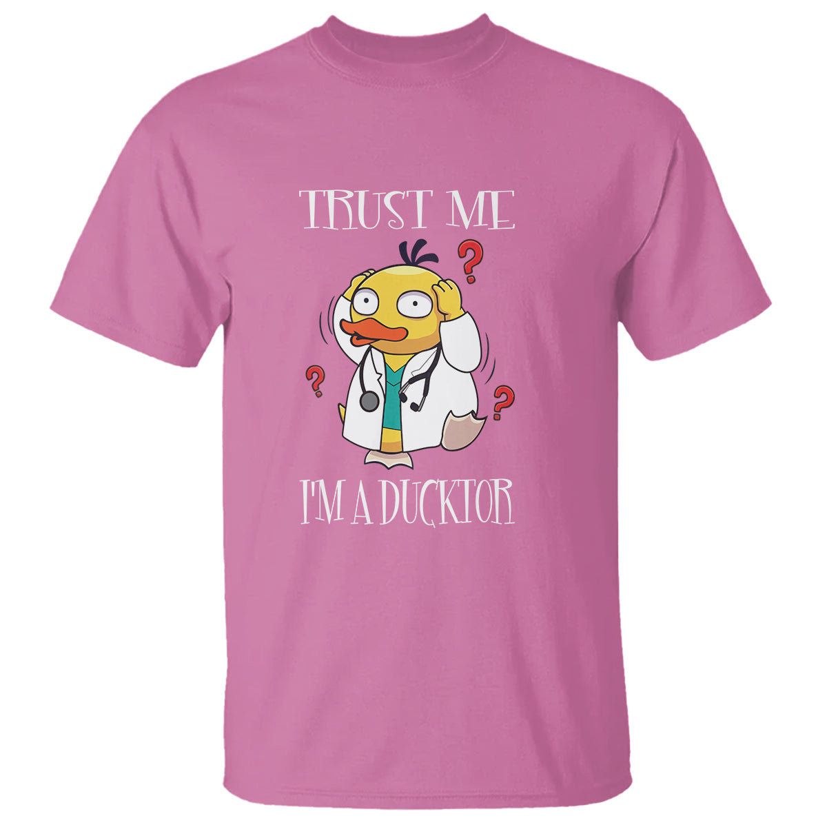 Funny Duck Doctor T Shirt Trust Me I'm A Ducktor - Wonder Print Shop