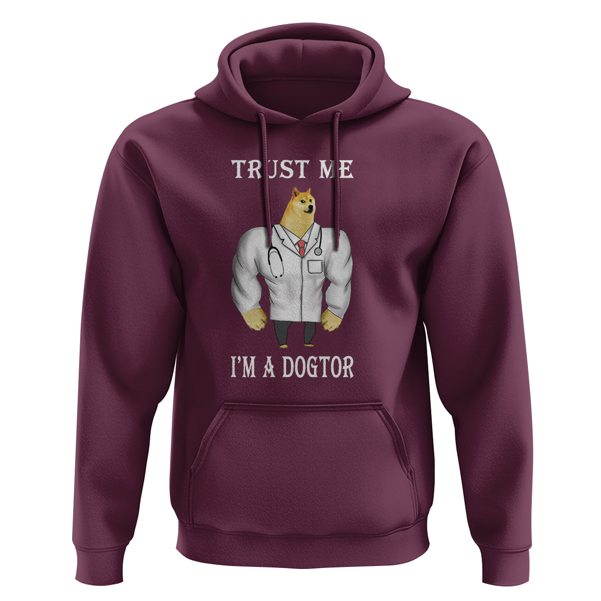 Funny Dog Hoodie Trust Me I'm A Dogtor Dog Doctor - Wonder Print Shop