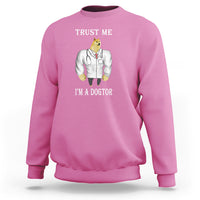Funny Dog Sweatshirt Trust Me I'm A Dogtor Dog Doctor - Wonder Print Shop