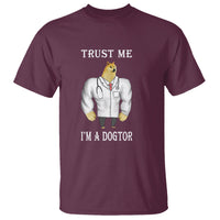 Funny Dog T Shirt Trust Me I'm A Dogtor Dog Doctor - Wonder Print Shop