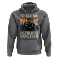 Plague Doctor Hoodie Trust Me I'm A Doctor Face Mask Physician - Wonder Print Shop