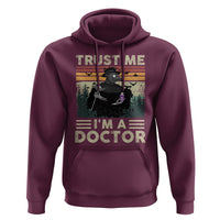 Plague Doctor Hoodie Trust Me I'm A Doctor Face Mask Physician - Wonder Print Shop