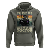 Plague Doctor Hoodie Trust Me I'm A Doctor Face Mask Physician - Wonder Print Shop