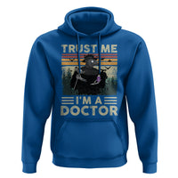Plague Doctor Hoodie Trust Me I'm A Doctor Face Mask Physician - Wonder Print Shop