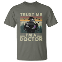 Plague Doctor T Shirt Trust Me I'm A Doctor Face Mask Physician - Wonder Print Shop