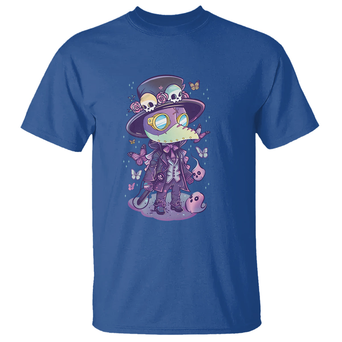 Pastel Goth Cute Creepy Plague Doctor T Shirt - Wonder Print Shop