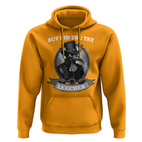 Plague Doctor Hoodie But Did You Try Leeches - Wonder Print Shop