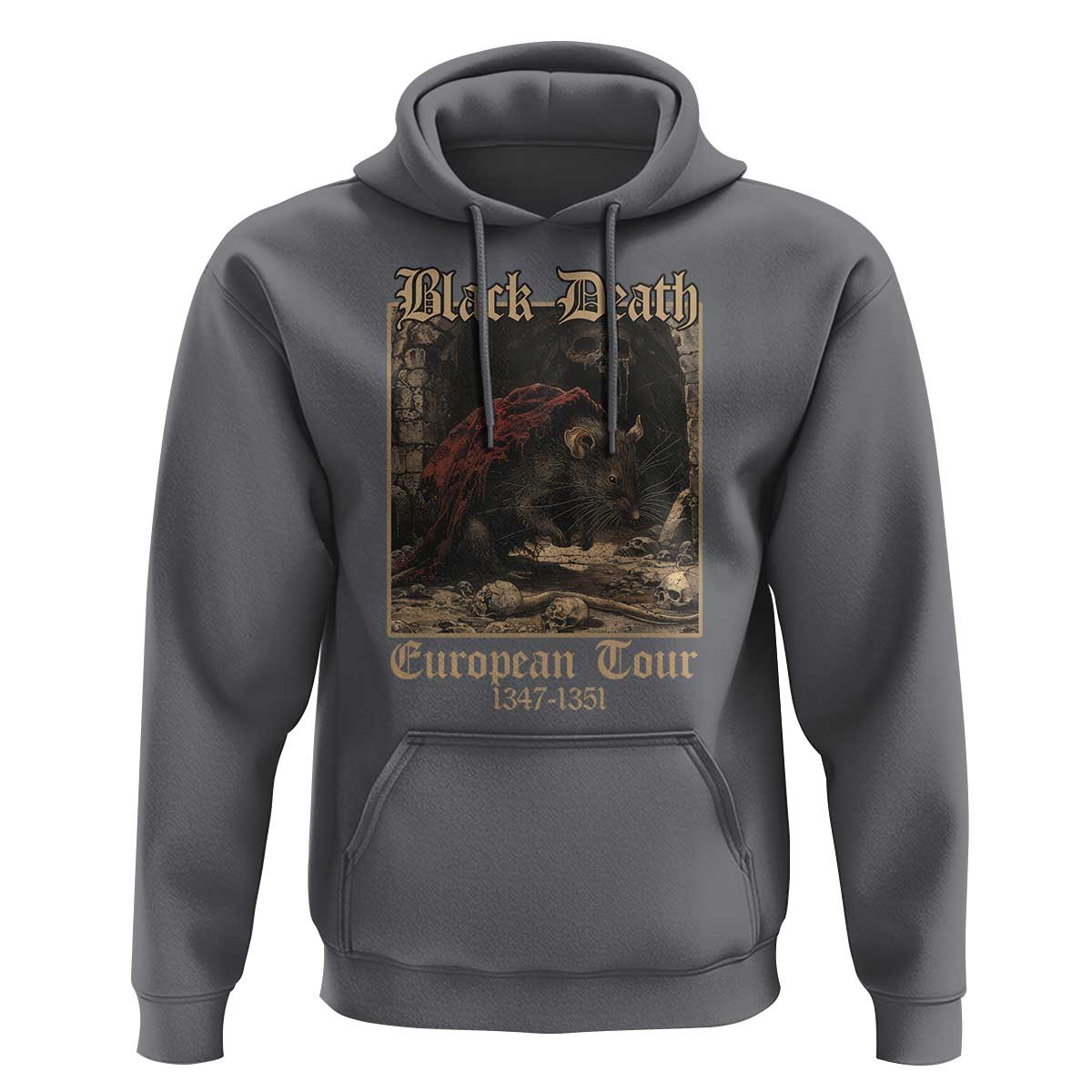 European Tour Creepy Plague Rat Doctor Hoodie TS09