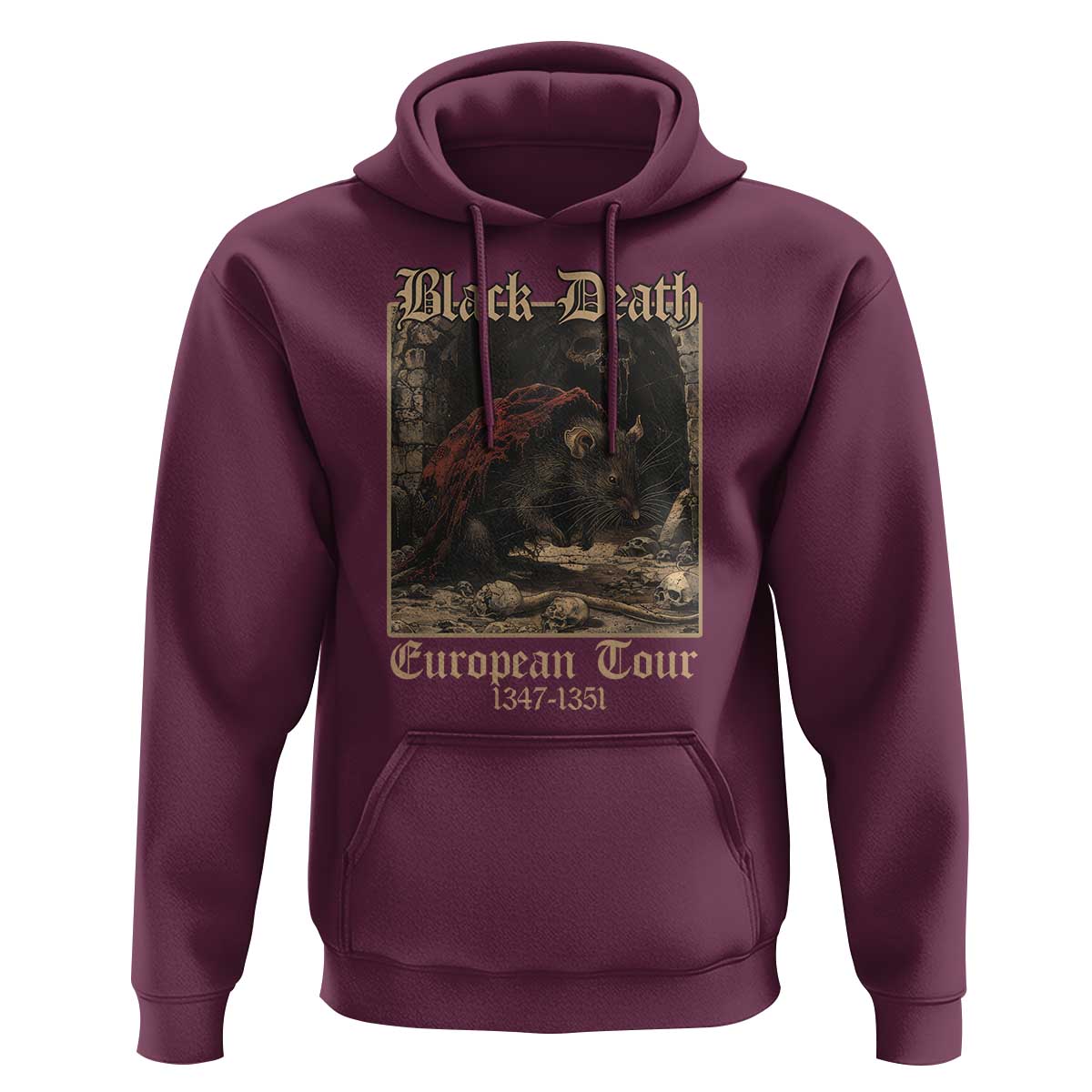European Tour Creepy Plague Rat Doctor Hoodie TS09