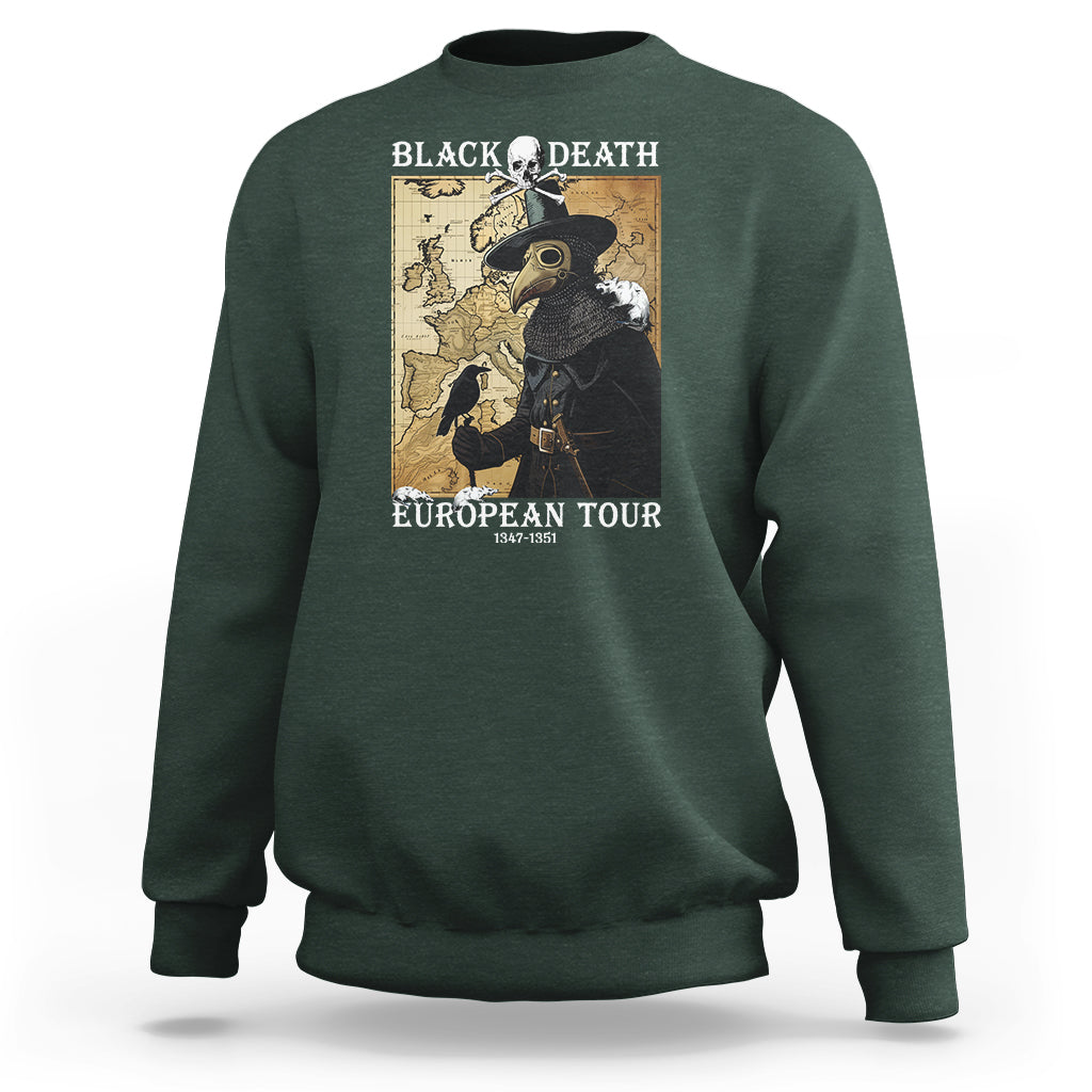 European Tour Plague Doctor Sweatshirt - Wonder Print Shop