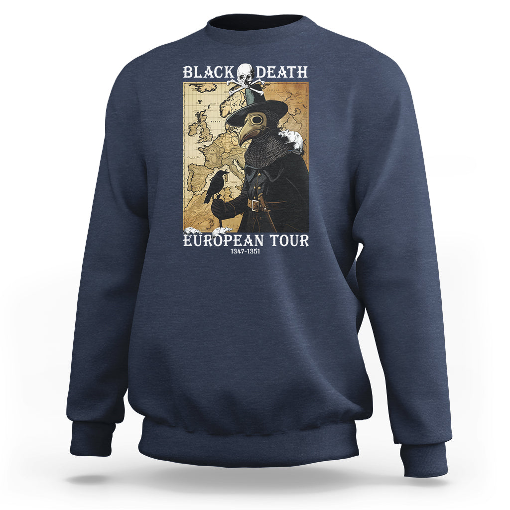 European Tour Plague Doctor Sweatshirt - Wonder Print Shop
