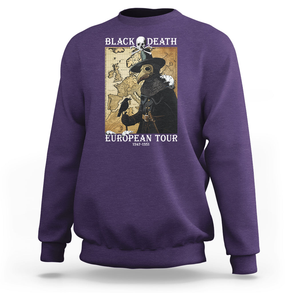 European Tour Plague Doctor Sweatshirt - Wonder Print Shop