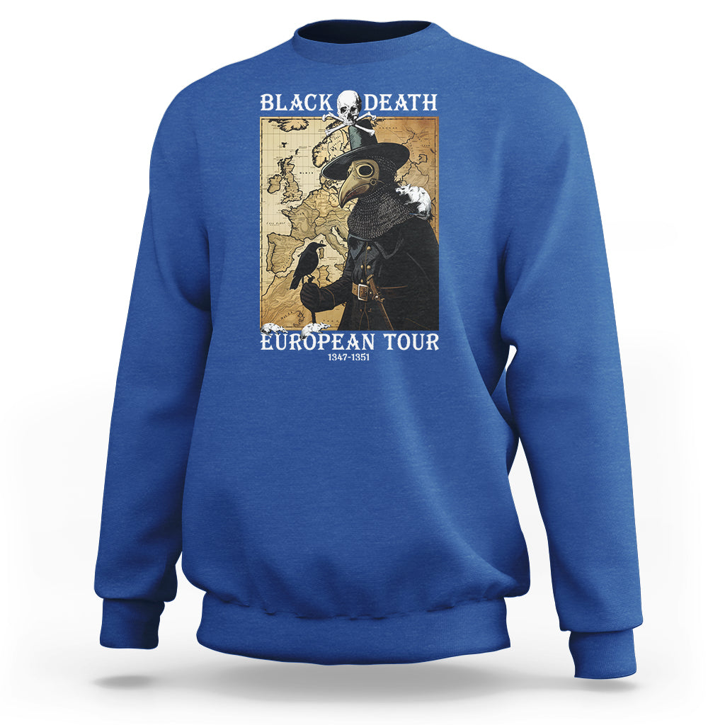 European Tour Plague Doctor Sweatshirt - Wonder Print Shop
