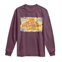 Funny One Mental Breakdown Later Long Sleeve Shirt Daisy Mental Health