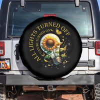 Mental Health Motivation Quote Spare Tire Cover All Lights Turned Off Can Be Turned On