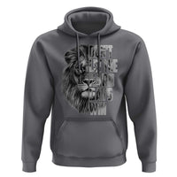 Don't Let the Hard Days Win Hoodie Lion Power Mental Health Warrior