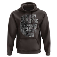 Don't Let the Hard Days Win Hoodie Lion Power Mental Health Warrior