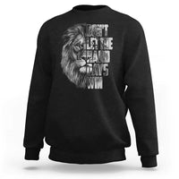 Don't Let the Hard Days Win Sweatshirt Lion Power Mental Health Warrior