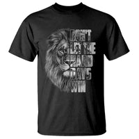 Don't Let the Hard Days Win T Shirt Lion Power Mental Health Warrior