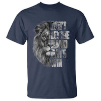 Don't Let the Hard Days Win T Shirt Lion Power Mental Health Warrior