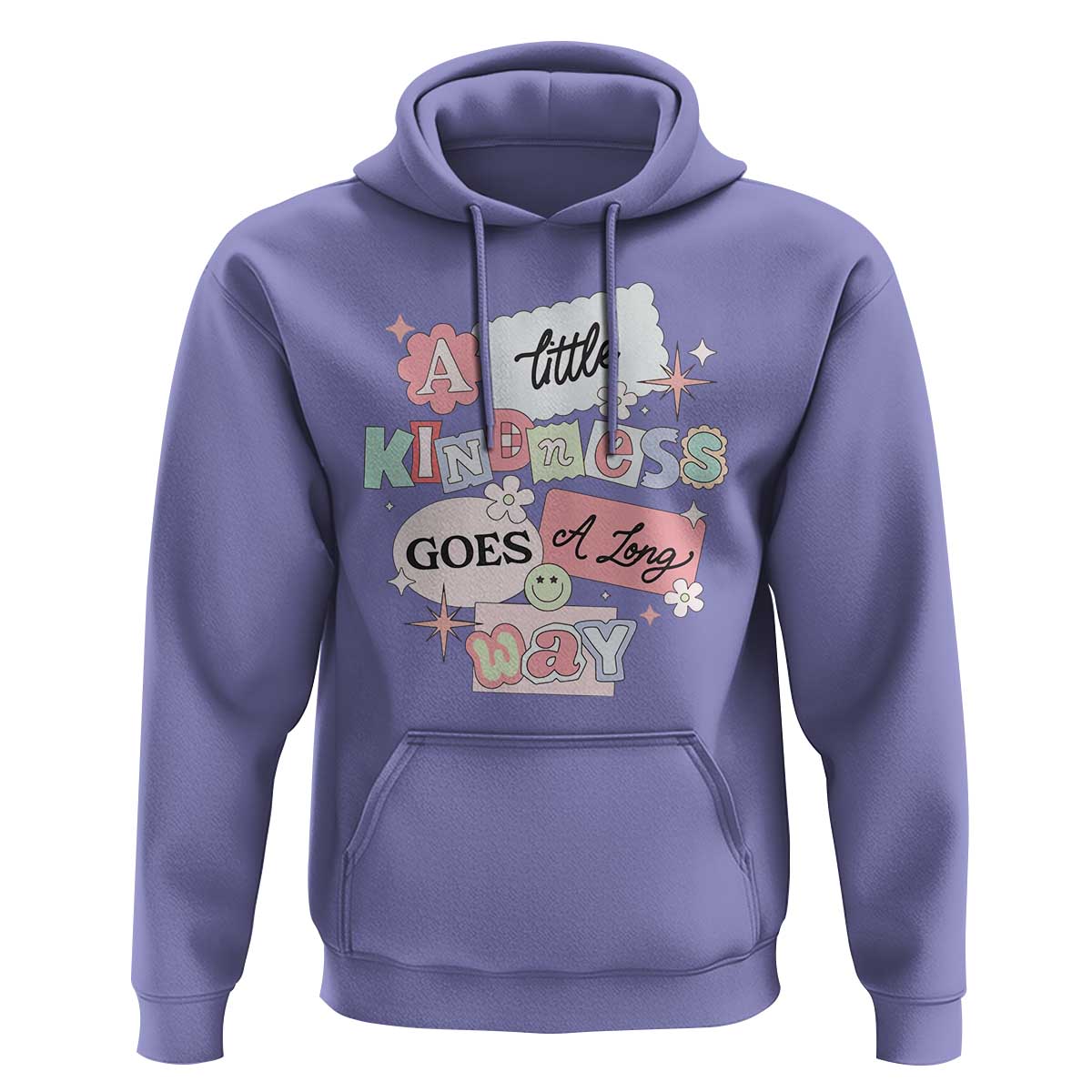 Inspirational A Little Kindness Goes A Long Way Hoodie