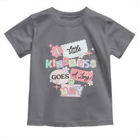 Inspirational A Little Kindness Goes A Long Way Toddler T Shirt