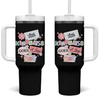 Inspirational A Little Kindness Goes A Long Way Tumbler With Handle