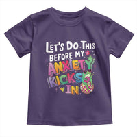 Funny Frog Let's Do This Before My Anxiety Kicks In Toddler T Shirt