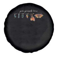 Inspirational Quote Spare Tire Cover Give Yourself Time Butterfly Motivational