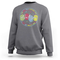 Autism Sweatshirt Fingerprint Autism Each Print Tells A Different Story