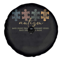 Autism Spare Tire Cover Fingerprint Autism Each One Makes A Mark