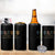 Autism 4 in 1 Can Cooler Tumbler Fingerprint Autism Each One Makes A Mark
