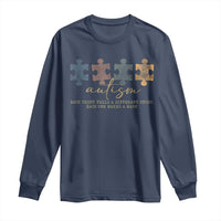 Autism Long Sleeve Shirt Fingerprint Autism Each One Makes A Mark