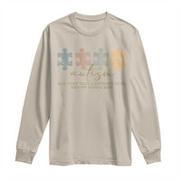 Autism Long Sleeve Shirt Fingerprint Autism Each One Makes A Mark